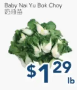 Oceans Fresh Food Market Baby Nai Yu Bak Choy offer