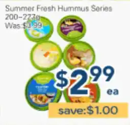 Oceans Fresh Food Market Summer Fresh Hummus Series offer