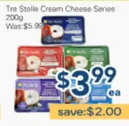 Oceans Fresh Food Market Tre Stelle Cream Cheese Series offer