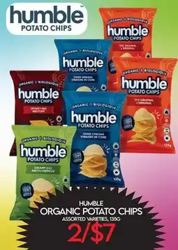 Fiesta Farms HUMBLE ORGANIC POTATO CHIPS offer