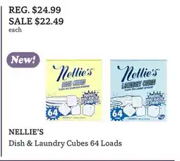 The Big Carrot NELLIE'S Dish & Laundry Cubes 64 Loads offer