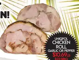 Fiesta Farms UNIQPOL CHICKEN ROLL offer