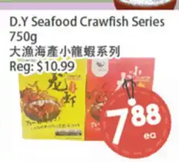 Fresh Palace Supermarket D.Y Seafood Crawfish Series offer