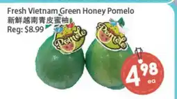 Fresh Palace Supermarket Fresh Vietnam Green Honey Pomelo offer