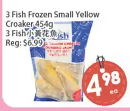 Fresh Palace Supermarket 3 Fish Frozen Small Yellow Croaker offer