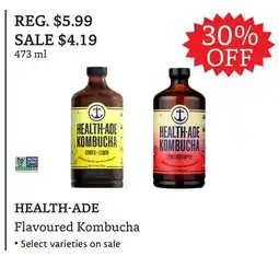 The Big Carrot HEALTH-ADE Flavoured Kombucha offer