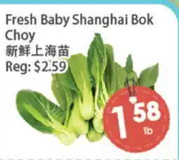 Fresh Palace Supermarket Fresh Baby Shanghai Bok Choy offer