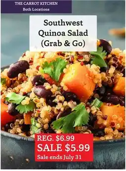 The Big Carrot Southwest Quinoa Salad (Grab & Go) offer