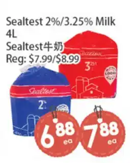 Fresh Palace Supermarket Sealtest 2%/3.25% Milk offer