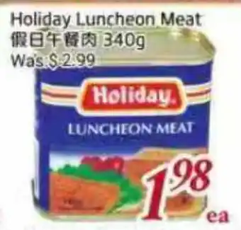 Tone Tai Supermarket Holiday Luncheon Meat offer