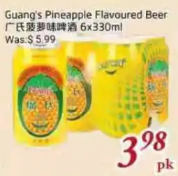 Tone Tai Supermarket Guang's Pineapple Flavoured Beer offer
