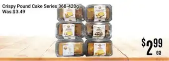 Nations Fresh Foods Crispy Pound Cake Series offer