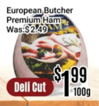 Nations Fresh Foods European Butcher Premium Ham offer