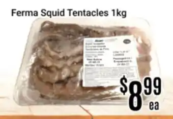 Nations Fresh Foods Ferma Squid Tentacles offer