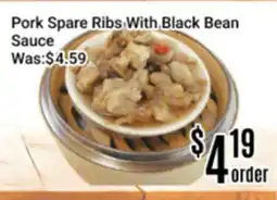 Nations Fresh Foods Pork Spare Ribs With Black Bean Sauce offer