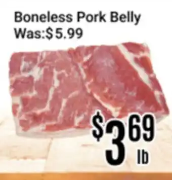Nations Fresh Foods Boneless Pork Belly offer