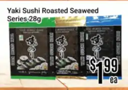 Nations Fresh Foods Yaki Sushi Roasted Seaweed Series offer