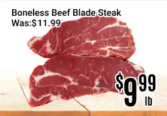 Nations Fresh Foods Boneless Beef Blade Steak offer