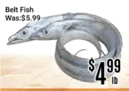 Nations Fresh Foods Belt Fish offer