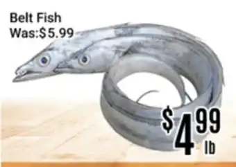 Nations Fresh Foods Belt Fish offer