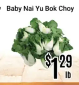 Nations Fresh Foods Baby Nai Yu Bok Choy offer