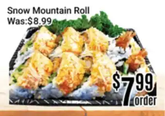 Nations Fresh Foods Snow Mountain Roll offer