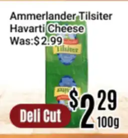 Nations Fresh Foods Ammerlander Tilsiter Havarti Cheese offer