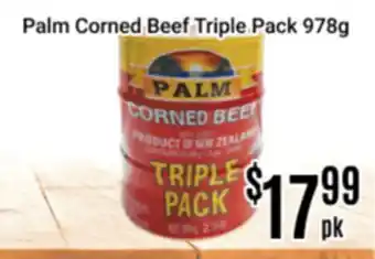 Nations Fresh Foods Palm Corned Beef Triple Pack offer