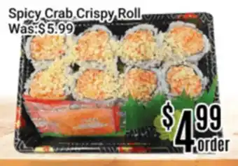 Nations Fresh Foods Spicy Crab Crispy Roll offer