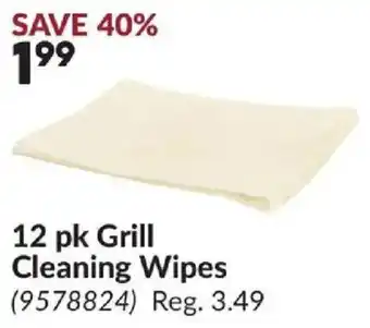 Princess Auto Grill Cleaning Wipes offer