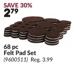 Princess Auto Felt Pad Set offer