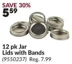 Princess Auto Jar Lids with Bands offer