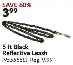 Princess Auto Black Reflective Leash offer