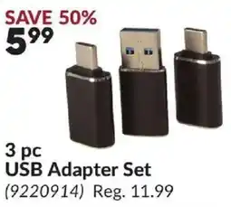Princess Auto USB Adapter Set offer