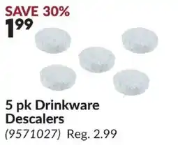 Princess Auto Drinkware Descalers offer