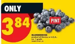 No Frills Blueberries offer