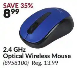 Princess Auto 2.4 GHz Optical Wireless Mouse offer