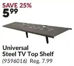 Princess Auto Universal Steel TV Top Shelf offer