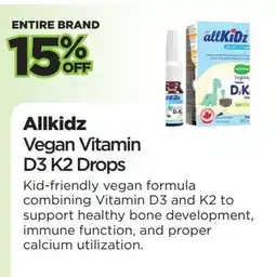 Metro Allkidz Vegan Vitamin D3 K2 Drops offer