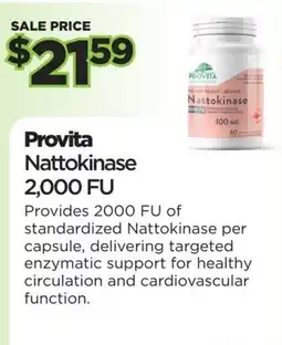 Metro Provita Nattokinase 2,000 FU offer