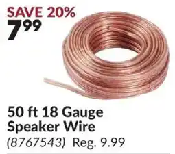 Princess Auto 18 Gauge Speaker Wire offer