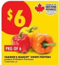 No Frills Farmer's market sweet peppers offer