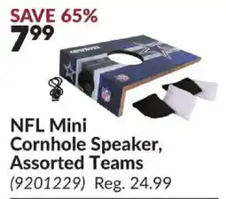 Princess Auto NFL Mini Cornhole Speaker, Assorted Teams offer