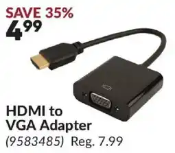 Princess Auto HDMI to VGA Adapter offer