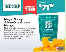 Metro Magic Scoop All-In-One Greens Mango offer