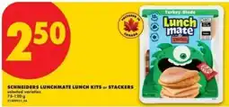 No Frills Schneiders lunchmate lunch kits or stackers offer