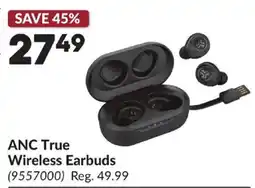 Princess Auto ANC True Wireless Earbuds offer