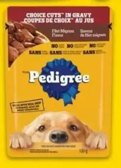No Frills Pedigree wet dog food offer