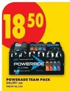 No Frills Powerade team pack offer