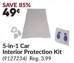 Princess Auto 5-in-1 Car Interior Protection Kit offer